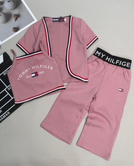 ترينج بناتي 3 قطع صيفي TOMMY 2-14